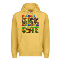 Antique Gold Who needs luck when you are this cute Premium Hoodie - OliviaCreatesArt
