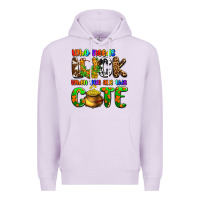 Lilac Who needs luck when you are this cute Premium Hoodie - OliviaCreatesArt