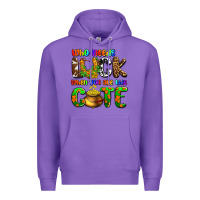 Purple Who needs luck when you are this cute Premium Hoodie - OliviaCreatesArt