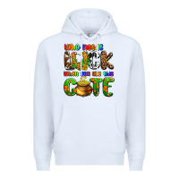 White Who needs luck when you are this cute Premium Hoodie - OliviaCreatesArt