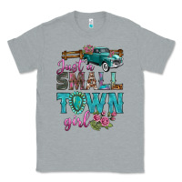Heather Grey Just A Small Town Girl With Truck Classic Tee - BundleAndBundleShop