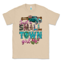 Mushroom Just A Small Town Girl With Truck Classic Tee - BundleAndBundleShop