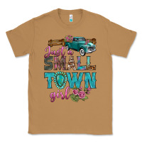Toasted Coconut Just A Small Town Girl With Truck Classic Tee - BundleAndBundleShop