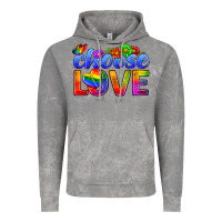 Cloud Rock Pride LGBTQ+ Choose Love Vintage Hoodie - BundleAndBundleShop