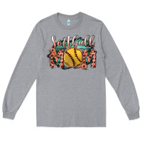 Heather Grey Softball Mom Long Sleeve Tee - Bettercallsaul