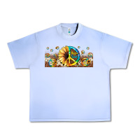 Grape Ice hippie soul leopard sunflower Urban Heavy Tee - JahusDesignShop