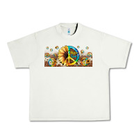 Hippie Soul Leopard Sunflower Urban Heavy Tee | Teevron
