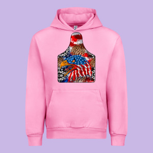 America Urban Hoodie Designed By Cowhidedigitalart