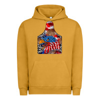 Pigment Peanut Butter america Urban Hoodie - CowhideDigitalArt