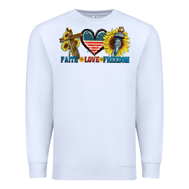 Fatih Love Freedom Premium Sweatshirt by FaDigitalArtStudio | Teevron