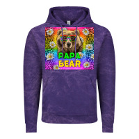 Cloud Purple Western Papa Bear LGBTQ+ Tumbler Vintage Hoodie - BundleAndBundleShop