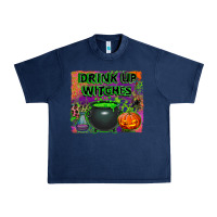 Navy drink up witches Urban Heavy Tee - BundleAndBundleShop