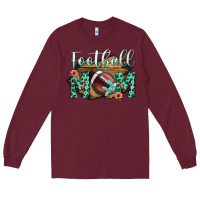 Burgundy Football Mom Long Sleeve Tee - Bettercallsaul