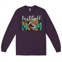 Plum Football Mom Long Sleeve Tee - Bettercallsaul