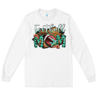 White Football Mom Long Sleeve Tee - Bettercallsaul