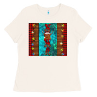 Bone nana highland cow Christmas Ladies Tee - BarkalooDesign