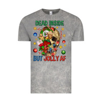 Cloud Rock Dead Inside But Jolly Af Vintage Tee - BundleAndBundleShop