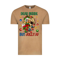 Vintage Camel Dead Inside But Jolly Af Vintage Tee - BundleAndBundleShop