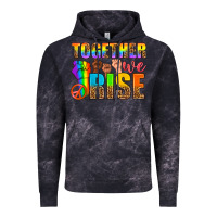 Cloud Black Western LGBTQ+ Together We Rise Vintage Hoodie - BundleAndBundleShop