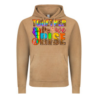 Vintage Camel Western LGBTQ+ Together We Rise Vintage Hoodie - BundleAndBundleShop