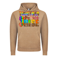 Vintage Coffee Western LGBTQ+ Together We Rise Vintage Hoodie - BundleAndBundleShop