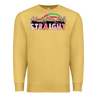 Antique Gold I can't even think straight Premium Sweatshirt - FaDigitalArtStudio