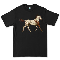 Black Appaloosa Horse Premium Tee - LillyAllenDesigns