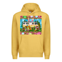 Antique Gold Easter Day camping Premium Hoodie - OliviaCreatesArt
