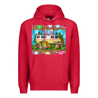 Cardinal Easter Day camping Premium Hoodie - OliviaCreatesArt