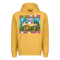 Mustard Easter Day camping Premium Hoodie - OliviaCreatesArt