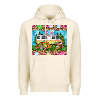 Tofu Easter Day camping Premium Hoodie - OliviaCreatesArt