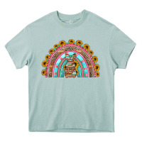 Arona western easter rainbow Heavy Core Tee - Jasminsmagicworld