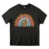 Asphalt western easter rainbow Heavy Core Tee - Jasminsmagicworld