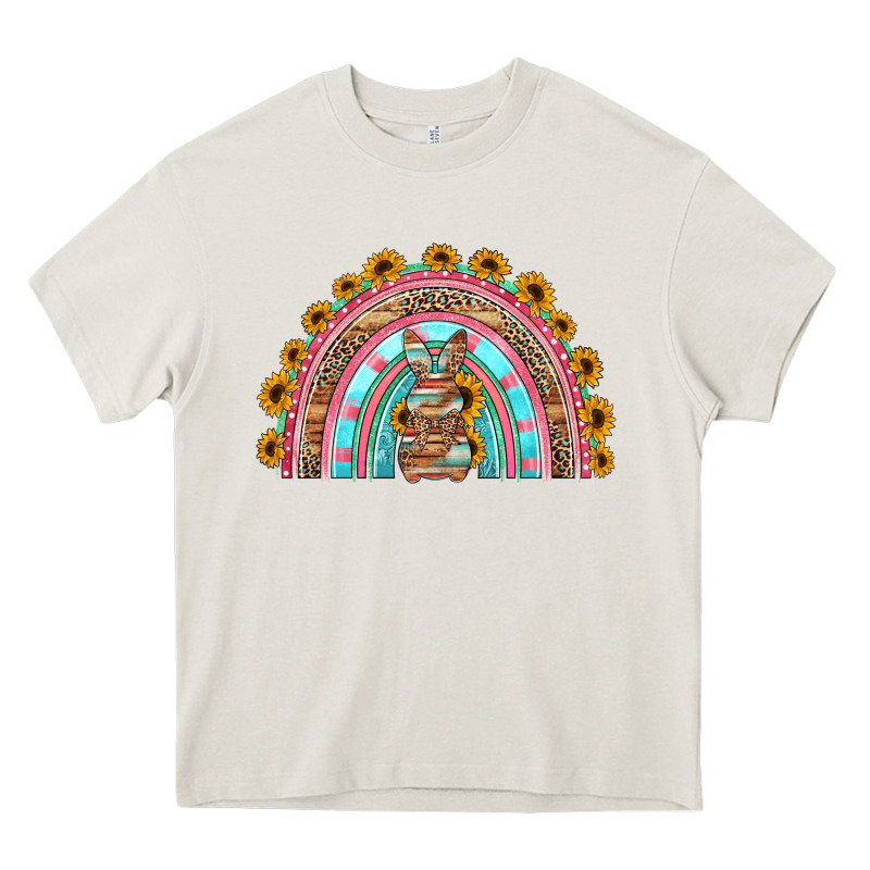 Western Easter Rainbow Heavy Core Tee by Jasminsmagicworld | Teevron