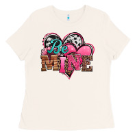 Bone valentines day western hearts be mine Ladies Tee - Jasminsmagicworld