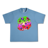 Pebble Blue halloween candy  patches Urban Heavy Tee - BundleAndBundleShop