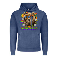 Vintage Denim Papa Bear Pride LGBTQ+ Vintage Hoodie - BundleAndBundleShop