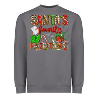 Storm Santa's Favorite Phlebotomist Heavyweight Sweatshirt - texasbilliewilder