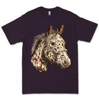 Plum appaloosa horse Premium Tee - LillyAllenDesigns