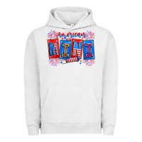 Pigment Lunar Rock american mini Urban Hoodie - CowhideDigitalArt