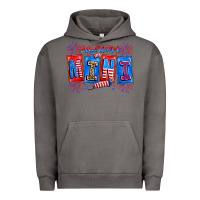 Pigment Tornado american mini Urban Hoodie - CowhideDigitalArt