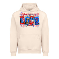 Sandshell american mini Urban Hoodie - CowhideDigitalArt