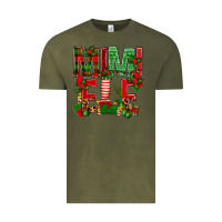 Vintage Olive Christmas Mimi Elf Vintage Tee - BundleAndBundleShop