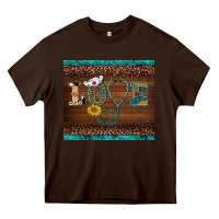Chocolate Brown western nurse love tumbler Heavy Core Tee - BarkalooDesign