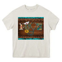 Cream western nurse love tumbler Heavy Core Tee - BarkalooDesign