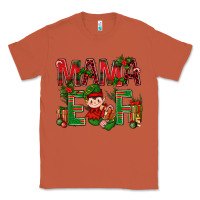 Copper Mama Elf With Gift Christmas Classic Tee - BundleAndBundleShop