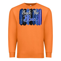 Carrot Back the blue brushstrokes Premium Sweatshirt - FaDigitalArtStudio