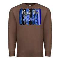 Chestnut Back the blue brushstrokes Premium Sweatshirt - FaDigitalArtStudio