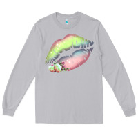 Moon Dust Pastel Color Easter Lips Long Sleeve Tee - Bettercallsaul