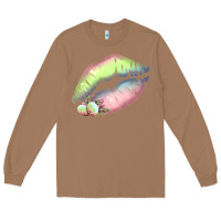 Toasted Coconut Pastel Color Easter Lips Long Sleeve Tee - Bettercallsaul